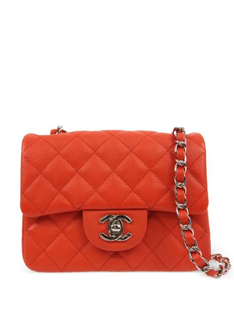 2020 Mini Classic Square Flap shoulder bag .